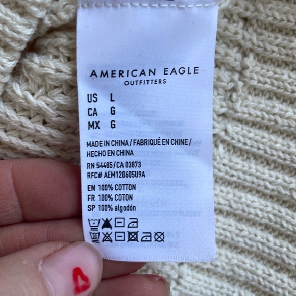 American Eagle Slouchy Knit Cardigan Sweater - Picture 6 of 8